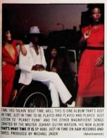 Johnny Guitar Watson: That's What Time It Is US ad