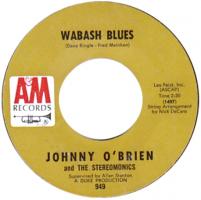 Johnny O'Brien & the Stereomonics: Wabash Blues US 7-inch