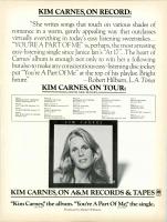 Kim Carnes Advert