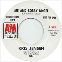 Kris Jensen: Me and Bobby McGee US Promo 7-inch