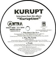 Kurupt: Selections From the album "Kuruption!" US Promo vinyl album