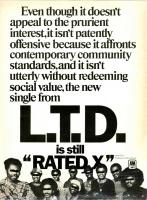 L.T.D.: Rated X US ad