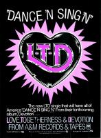 L.T.D.: Dance 'N' Sing 'N US ad