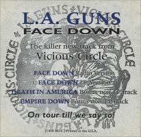 LA Guns: Face Down US CD single