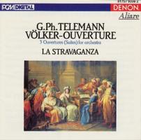 La Stravaganza: G. Ph. Telemann Volker Ouverture 3 Ouvertures (Suites) For Orchestra US CD album