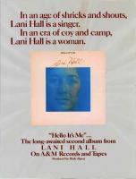 Lani Hall Advert
