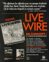 Live Wire Advert