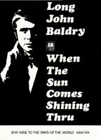 Long John Baldry: When the Sun Comes Shinin' Thru US ad