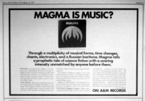Magma Advert