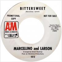 Marcellino and Larson: Bittersweet US Promo 7-inch