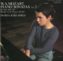 Maria Joao Pires: W.A. Mozart Piano Sonatas Vol. 2 US CD album