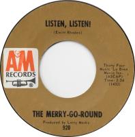 Merry-Go-Round: Listen, Listen US 7-inch