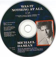 Michael Damian: Was It Nothing At All US CD single