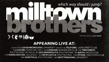 Milltown Brothers  Advert
