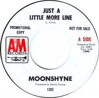 Moonshyne: Just a Little More Line US Promo 7-inch