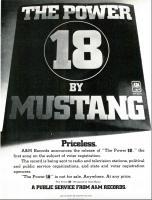 Mustang Advert