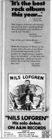 Nils Lofgren Advert