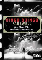 Oingo Boingo: Farewell Live From the Universal Amphitheatre DVD