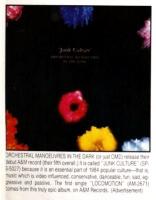 Orchestral Manoeuvres In the Dark: Junk Culture US ad
