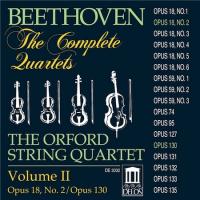 Orford String Quartet: Beethoven The Complete Quartets Vol. II US CD