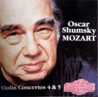 Oscar Shumsky: Mozart Violin Concertos 4 and 5 US CD album