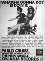 Pablo Cruise: Whatcha Gonna Do? US ad