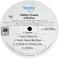 Pablo Cruise: Lifeline US Audiophile by Nautilus