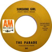 Parade: Sunshine Girl US 7-inch