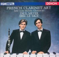 Paul Meyer, Eric Le Sage: French Clarinet Art US CD album