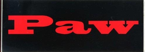 Paw Bumper Sticker