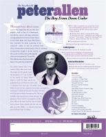 Peter Allen: The Boy From Down Under: the Very Best Of Peter Allen US Sellsheet