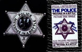 Police: Message In a Bottle US picture disc