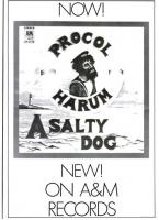 Procol Harum: A Salty Dog US ad