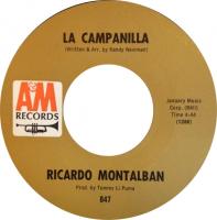 Ricardo Montalbon: La Campanilla US 7-inch