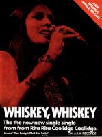 Rita Coolidge: Whiskey, Whiskey US ad