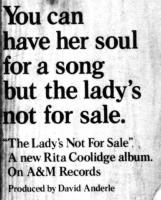Rita Coolidge Advert