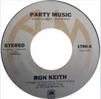 Ron Keith: Party Music US 7-inch