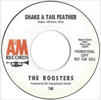 Roosters: Shake a Tail Feather US Promo 7-inch