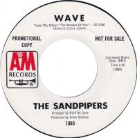 Sandpipers: Wave US promo 7-inch