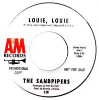 Sandpipers: Louie, Louie US promo 7-inch