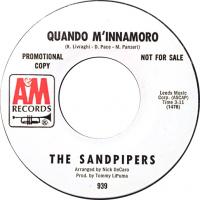 Sandpipers: Quando M'Innamoro US Promo 7-inch