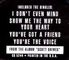 Scott Grimes Sticker, Cassette