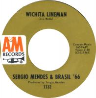 Sergio Mendes & Brasil '66: Wichita Lineman US 7-inch