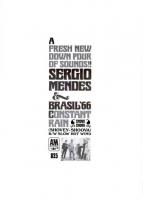 Sergio Mendes & Brasil '66: Constant Rain US ad