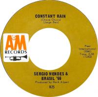 Sergio Mendes & Brasil '66: Constant Rain US 7-inch