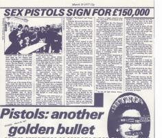 Sex Pistols NME