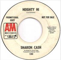 Sharon Cash: Heighty Hi US Promo 7-inch