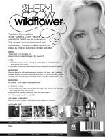 Sheryl Crow: Wildflower US Sellsheet
