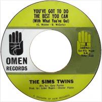 Sims Twins: Do the Best You Can (With What You've Got)/Thankful US 7-inch