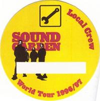 Soundgarden Backstage